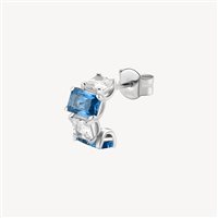 Mono orecchino Brosway Donna FANCY FREEDOM BLUE in Argento Zirconia FFB08 - FFB08